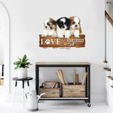 Shih Tzu Love is a fourlegged word Cut Metal Sign Laser Cut Metal Signs Custom Gift Ideas