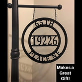 Personalized Gifts For Mom Address Sign For Mother's Day, Address Yard, Garden Decor Sign, Address Or Family Name Personalized Laser Cut Metal Signs Custom Gift Ideas