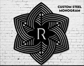 Monogram, Metal Sign, Custom, Personalized Gift, Wedding Gift, Housewarming Gift, Large, Steel, Weatherproof, Metal Letter Laser Cut Metal Signs Custom Gift Ideas