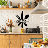 Enjoy your meal kitchen decor personalized Cut Metal Sign Laser Cut Metal Signs Custom Gift Ideas