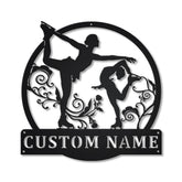 Personalized Figure Skating Sport Monogram Metal Sign Art, Custom Figure Skating Sport Metal Sign, Hobbie Gifts, Sport Gift Laser Cut Metal Signs Custom Gift Ideas
