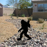 Funny Bigfoot Fck Metal Yard Sign, Camping Sign, Campsite Metal Art Laser Cut Metal Signs Custom Gift Ideas
