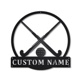 Personalized Field Hockey Sport Monogram Metal Sign Art, Custom Field Hockey Sport Metal Sign, Hobbie Gifts, Sport Gift, Birthday Gift Laser Cut Metal Signs Custom Gift Ideas