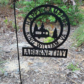 Personalized Signs For Campgrounds, Custom Gift For Campers, Happy Campers Birthday, Mother's Day, Father's Day Decor Gift Idea Laser Cut Metal Signs Custom Gift Ideas