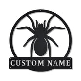 Personalized Tarantula Monogram Metal Sign Art, Custom Tarantula Metal Sign, Tarantula Gifts Funny, Animal Gift, Animal Custom, Laser Cut Metal Signs Custom Gift Ideas