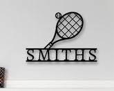 Christmas Gift, Personalized Tennis Sign, Metal Tennis Wall Art, Tennis Sign, Tennis Metal Sign, Tennis , Metal Wall Art, Sport Sign, Per, Laser Cut Metal Signs Custom Gift Ideas