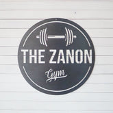 Custom Gym Sign, Custom Home Gym Sign, Personalized Gym Signs, Gifts For Her, Gifts For Him, Anniversary Gifts, Workout Room Sign, Laser Cut Metal Signs Custom Gift Ideas