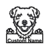 Personalized Parson Russell Terrier Dog Metal Sign Art, Custom Parson Russell Terrier Metal Sign, Animal Funny, Father's Day Gift, Laser Cut Metal Signs Custom Gift Ideas
