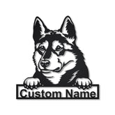 Personalized West Siberian Laika Dog Metal Sign Art, Custom West Siberian Laika Dog Metal Sign, Dog Gift, Birthday Gift, Animal Funny, Laser Cut Metal Signs Custom Gift Ideas