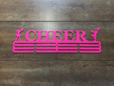 Cheer Medal Hanger Holder Display Rack 3 Rung Cut Metal Sign Decorations