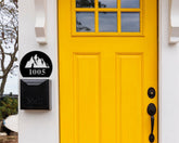 Personalized Metal Address Sign, Metal Address Plaque, Metal Address Numbers, House Numbers, House Number Plaque, House Number Sign Metal, Metal Laser Cut Metal Signs Custom Gift Ideas