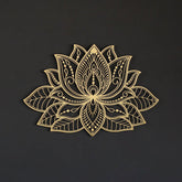 3D Mandala Metal Wall Decor Lotus Flower Decoration for Homes Bedroom Housewarming Gift Office Decor Living Room Decor Decorations