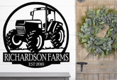 Farm Sign Farm Metal Sign Tractor Name Sign Farm Metal Sign Farm Tractor Sign Decorations