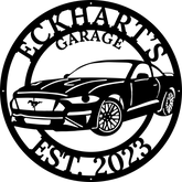 Personalized Mustang Sign Custom Metal Sign Custom Metal Sign Car Wall Decor Man Cave Decor Garage Sign Decorations