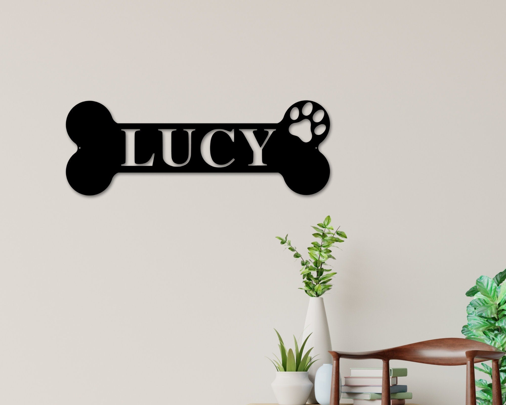 Custom Dog Name Sign, Personalized Dog Bones. Custom Dog Bones, Custom Metal Dog Bones, Personalized Metal Dog Bones Dog House Signs, Metal Laser Cut Metal Signs Custom Gift Ideas