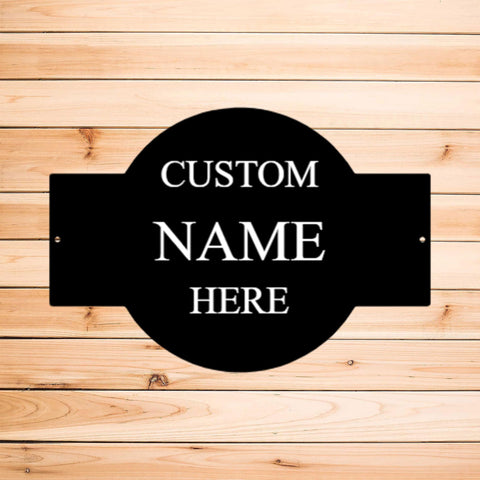 Custom Plaque Personalized Wall Sign Art Indoor Outdoor Room Porch Garage He She Shed Man Cave Birthday Father's Day Mom Dad Husband Wife Laser Cut Metal Signs Custom Gift Ideas