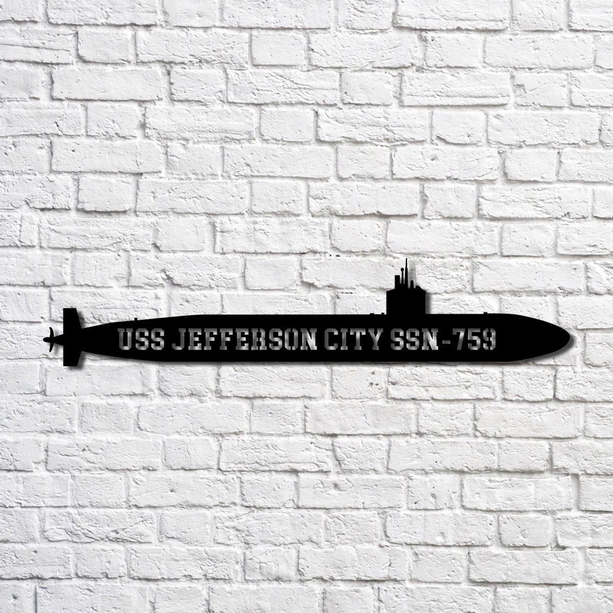 Uss Jefferson City Ssn759 Navy Ship Metal Art, Custom Us Navy Ship Cut Metal Sign, Gift For Navy Veteran, Navy Ships Silhouette Metal Art, Navy Home Decor Laser Cut Metal Signs Custom Gift Ideas