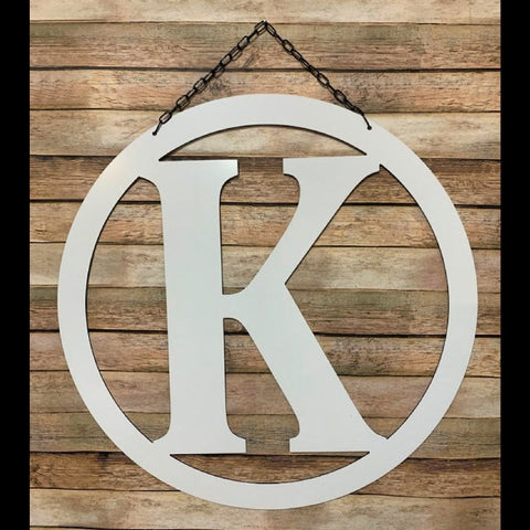 Single Letter Metal Acm Monogram Personalized Home Decor Wall, Door Hanger, Script Or Block Font, Housewarming Gift Idea Laser Cut Metal Signs Custom Gift Ideas