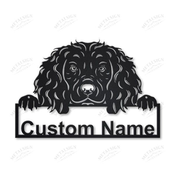 Boykin Spaniel Dog Personalized Metal Wall Decor, Cut Metal Sign, Metal Wall Art, Metal House Sign Laser Cut Metal Signs Custom Gift Ideas