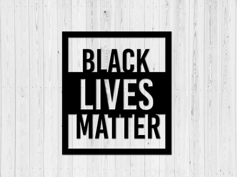 Black Lives Matter Metal Sign Blm Metal Art Housewarming Gift Human Rights Indoor Outdoor Sign Quote Wall Art Wall Decoration Laser Cut Metal Signs Custom Gift Ideas