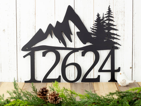 House Numbers, House Number Plaque, Address Plaque, Address Sign, Custom Metal Sign, House Number, Metal House Numbers Laser Cut Metal Signs Custom Gift Ideas