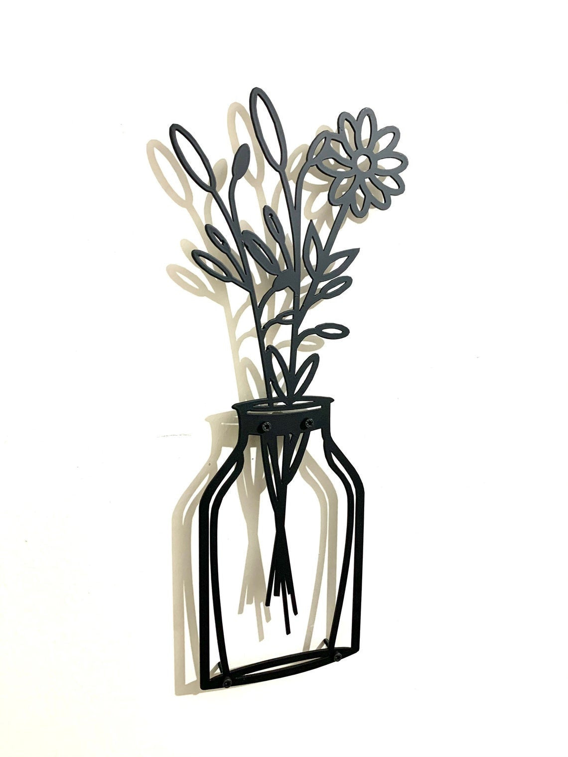 Spring Flowers (Design 2) Cut Metal Sign Laser Cut Metal Signs Custom Gift Ideas