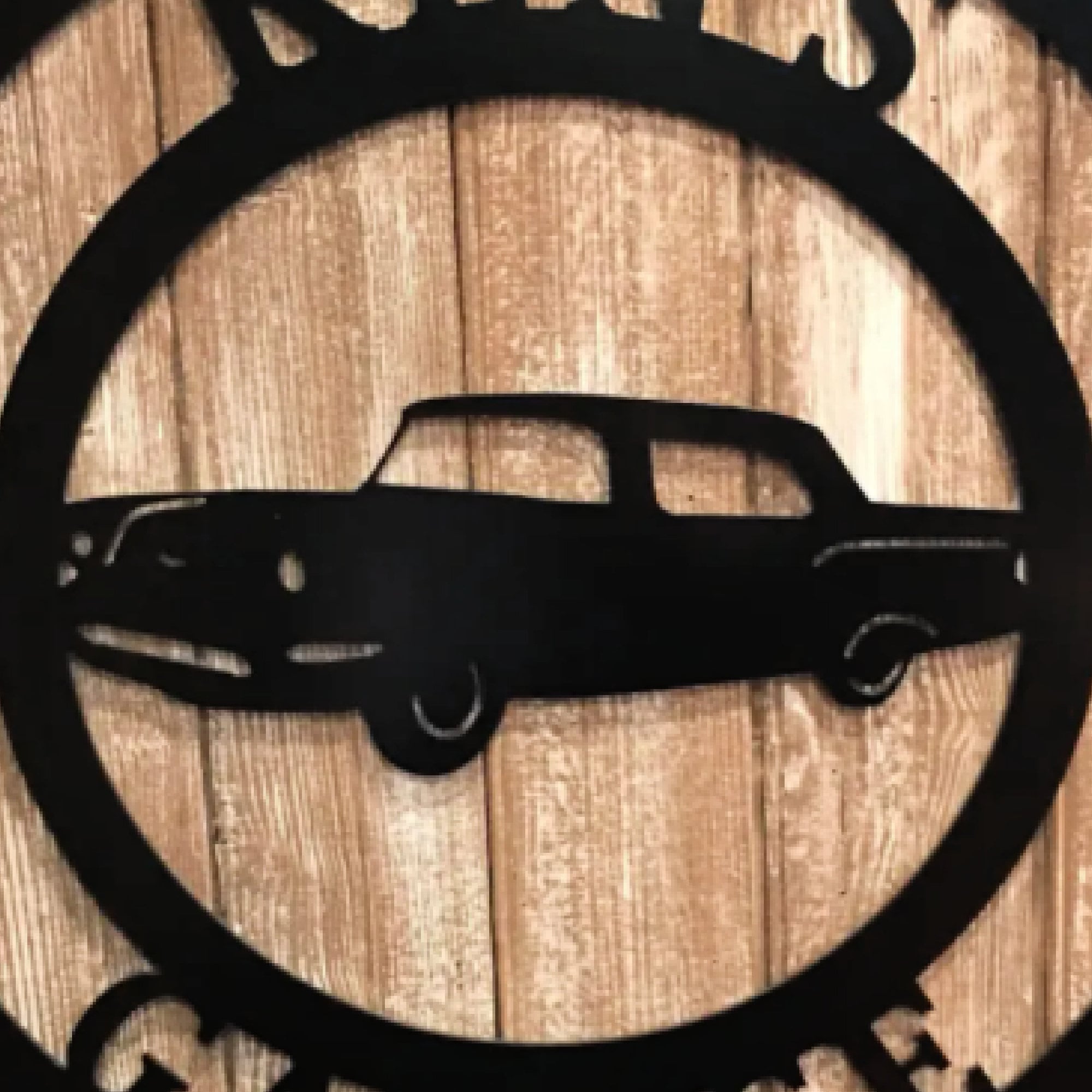 Antique Car Personalized Man Cave Garage Sign, Father's Day Car Lover's Gift Idea, Custom Family Name Sign For Dad, Car Lover Laser Cut Metal Signs Custom Gift Ideas