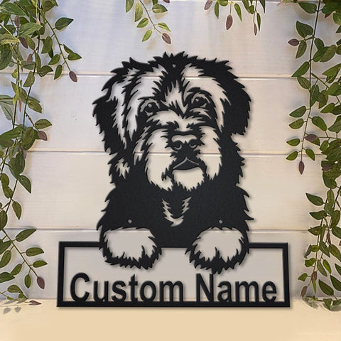 Personalized Portuguese Water Dog Metal Sign Art, Custom Portuguese Water Dog Metal Sign, Dog Gift, Animal Funny, Birthday Gift Laser Cut Metal Signs Custom Gift Ideas