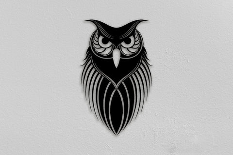 Night Owl Decor Wall Art Cut Metal Sign Laser Cut Metal Signs Custom Gift Ideas