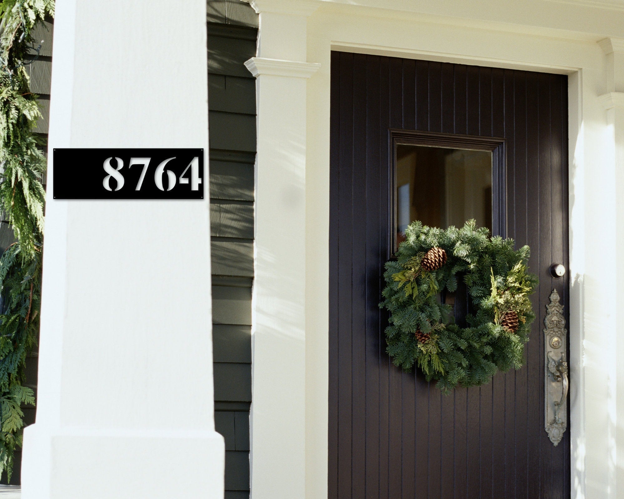 Black Friday Sale, Address Sign, Metal Address Plaque, Metal House Numbers, Custom Address Sign, Home Address Sign, Address Num, Bestseller Laser Cut Metal Signs Custom Gift Ideas