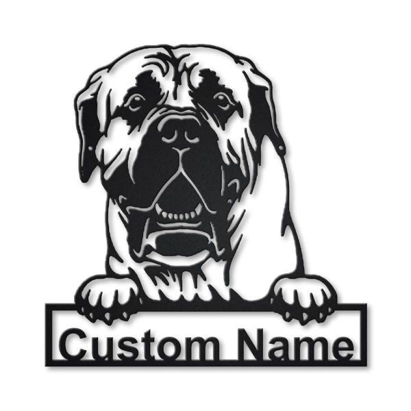 Boerboel Dog Personalized Metal Wall Decor, Cut Metal Sign, Metal Wall Art, Metal House Sign, Metal Laser Cut Metal Signs Custom Gift Ideas
