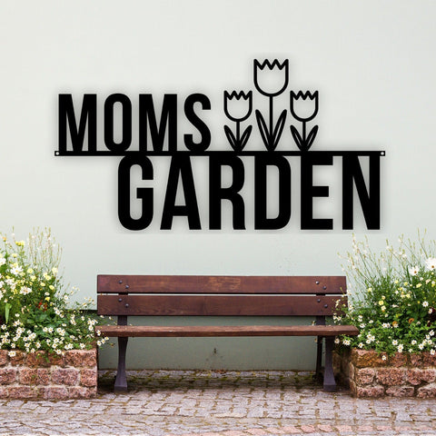 Metal Sign For Garden, Personalized Garden Sign, Metal Garden Sign, Mom Gift, Garden Gifts, Gardener Decor, Custom Garden Sign, Ourdoors Laser Cut Metal Signs Custom Gift Ideas