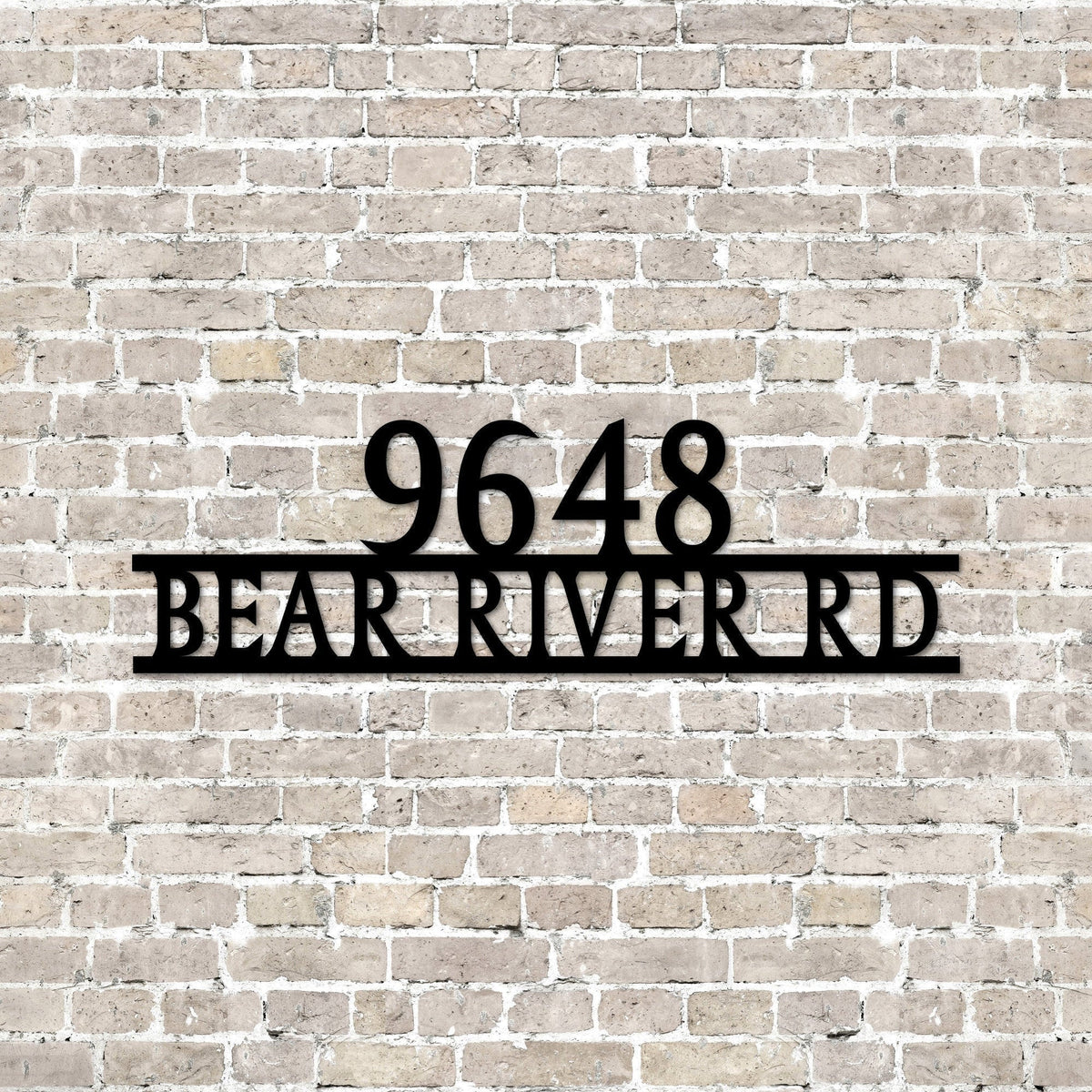 Custom Metal Address Sign For House, Personalized House Numbers Plaque, Metal Address Block For Mailbox, Realtor Housewarming Gift Laser Cut Metal Signs Custom Gift Ideas