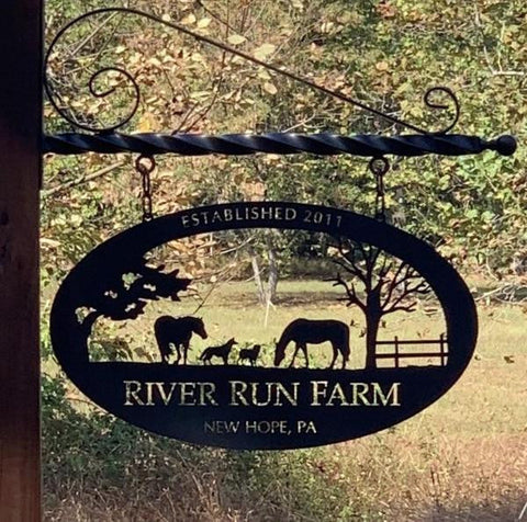 Farmer Horse Dog And Cat Fence Personalized Horse Metal Sign, Horseshoe Art, Western Decor, Initial Metal Sign, Housewarming Gift, Farmhouse Decor Afcultures Metal Wall Art, Metal Laser Cut Metal Signs Custom Gift Ideas