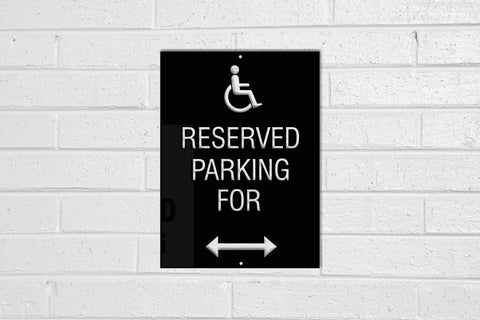 Custom Parking Sign Made Of Aluminum, Reserved Parking Sign, Personalized Parking Sign, Employee Parking Sign, Laser Cut Metal Signs Custom Gift Ideas