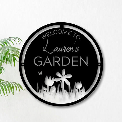 Garden Sign, Fresh Produce Sign, Gift For Gardener, Garden Sign, Metal Sign, Outdoor Metal Sign, Personalized Garden Sign, Farmhouse Sign Laser Cut Metal Signs Custom Gift Ideas