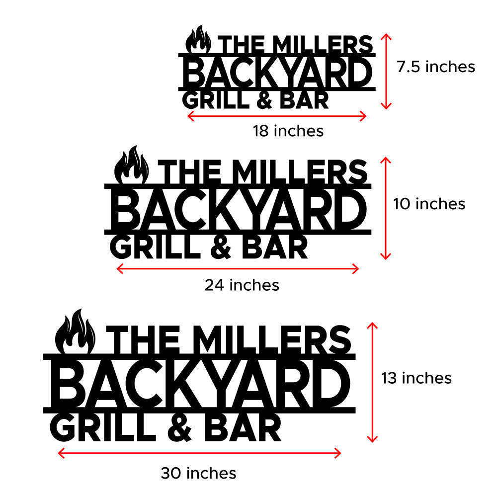 Personalized Metal Bbq Sign, Grilling Gifts Sign Personalized,kitchen Metal Sign, Grill Gifts For Dad, Personalized Outdoor Metal Sign Laser Cut Metal Signs Custom Gift Ideas