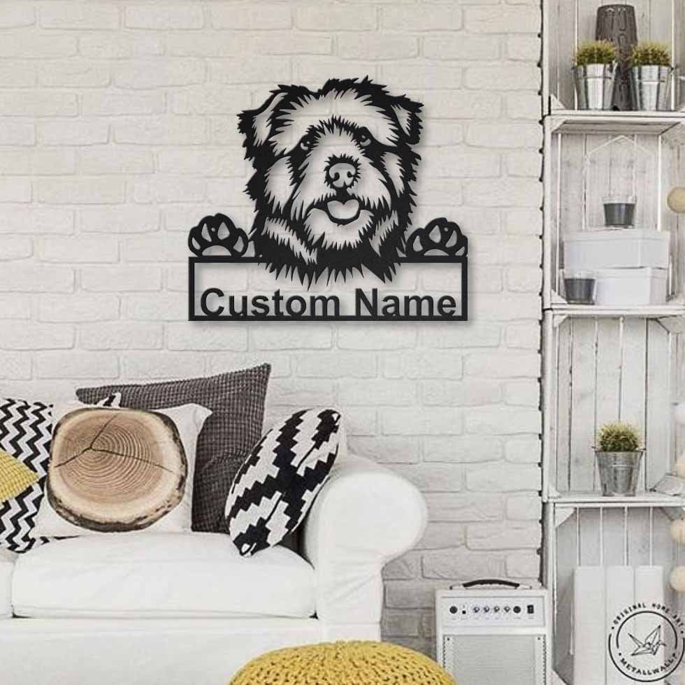 Personalized Norfolk Norwich Terrier Dog Metal Sign Art, Custom Norfolk Norwich Terrier Metal Sign, Animal Funny, Father's Day Gift, Laser Cut Metal Signs Custom Gift Ideas