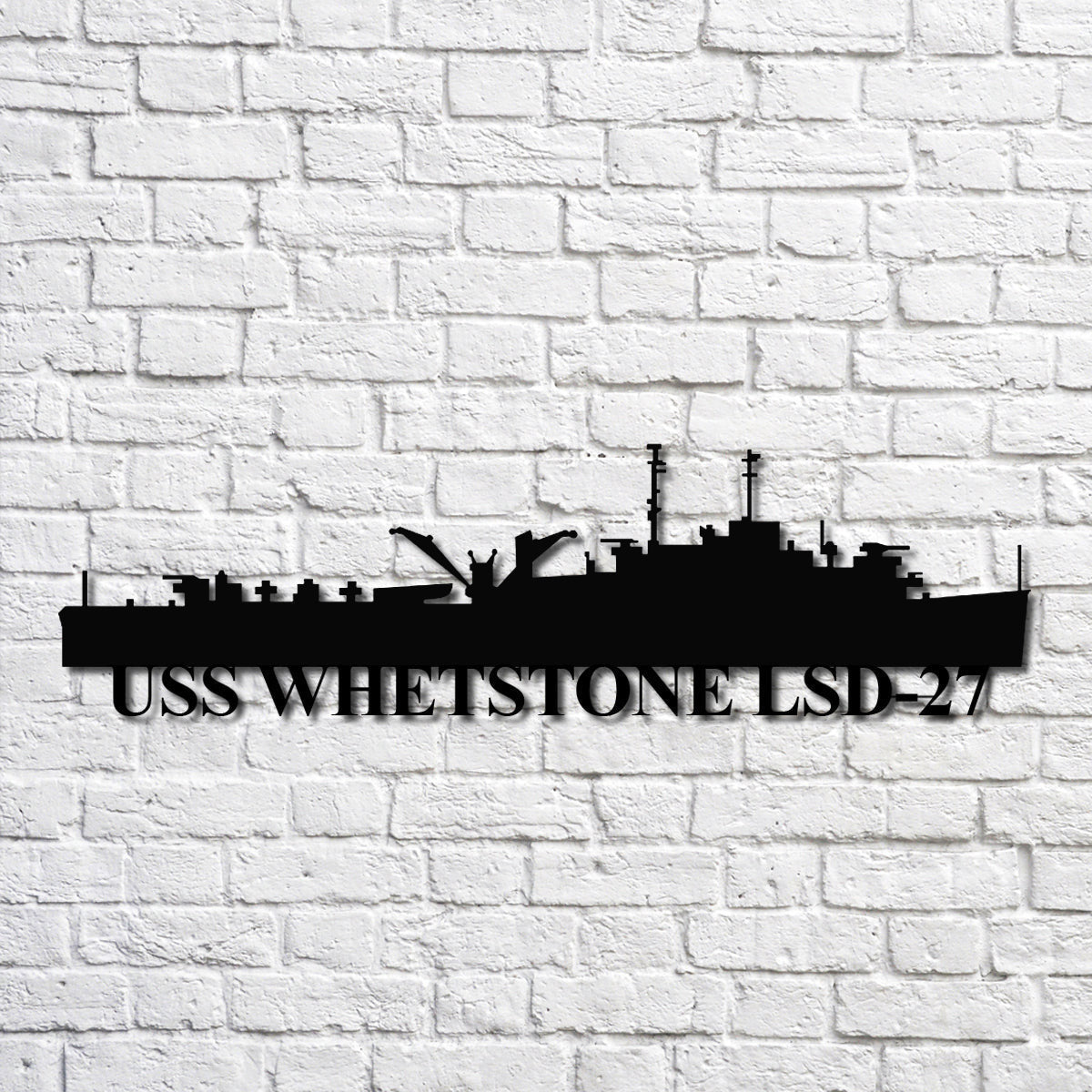 Uss Whetstone Lsd27 Navy Ship Metal Art, Custom Us Navy Ship Cut Metal Sign, Gift For Navy Veteran, Navy Ships Silhouette Metal Art, Navy Home Decor Laser Cut Metal Signs Custom Gift Ideas