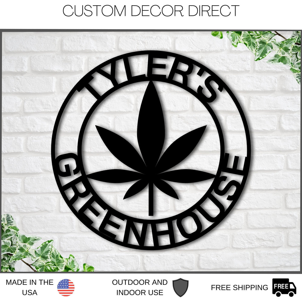 Custom Marijuana Sign, Weed Metal Wall Decor, Marijuana Dispensary Sign, Cannabis Wall Art, Marijuana Leaf Metal Sign, Gift For Stoners Laser Cut Metal Signs Custom Gift Ideas