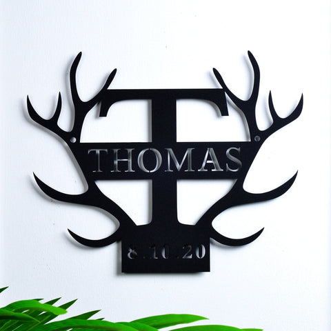 Personalized Metal Sign,custom,last Name Sign,birthday Gift,fathers Day Gift,christmas Gift Idea,gift,dad Birthday Gift Laser Cut Metal Signs Custom Gift Ideas