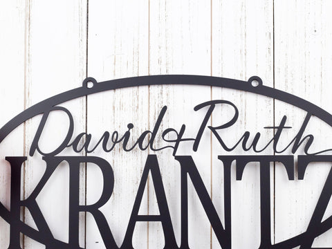 Custom Metal Sign, Outdoor Metal Wall Art, Metal Signs Personalized, Hanging Metal Sign, Personalized Family Name Sign, Laser Cut Metal Signs Custom Gift Ideas