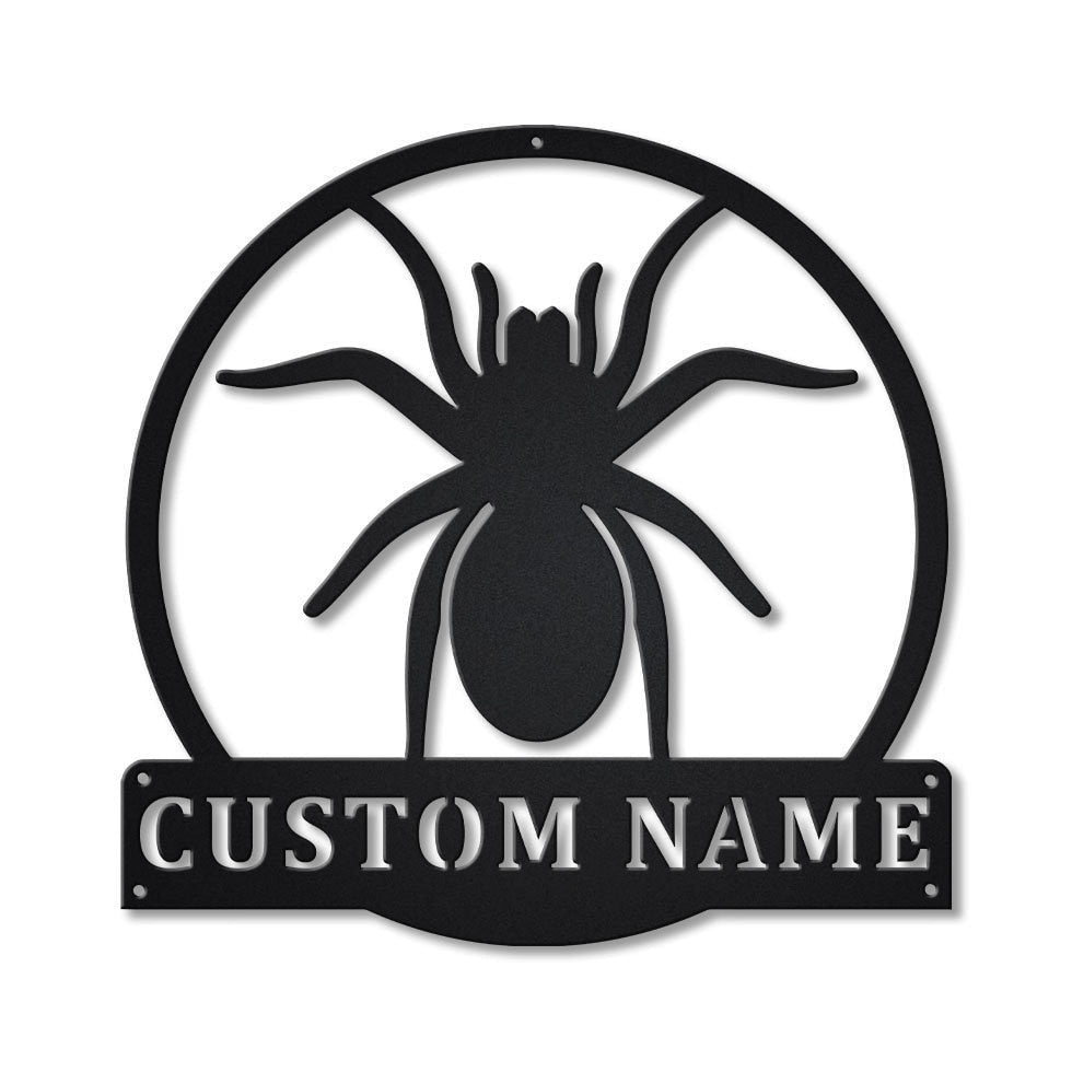 Personalized Tarantula Monogram Metal Sign Art, Custom Tarantula Metal Sign, Tarantula Gifts Funny, Animal Gift, Animal Custom, Laser Cut Metal Signs Custom Gift Ideas