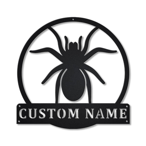Personalized Tarantula Monogram Metal Sign Art, Custom Tarantula Metal Sign, Tarantula Gifts Funny, Animal Gift, Animal Custom, Laser Cut Metal Signs Custom Gift Ideas