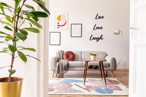 Live Love Laugh Quote Wall Art, Metal Wall Decor, Inspirational Wall Decor, Housewarming Gift, Metal Art, Metal Wall Sign, Home Decor, Metal Laser Cut Metal Signs Custom Gift Ideas