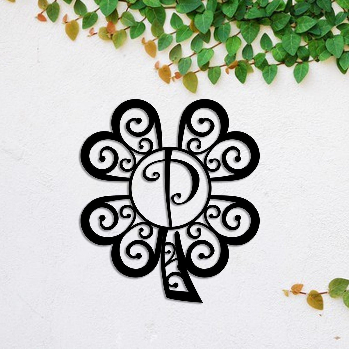 Four Leaf Clover Shamrock Irish Celtic Metal Sign, Custom St. Patrick's Day, Metal Laser Cut Metal Signs Custom Gift Ideas