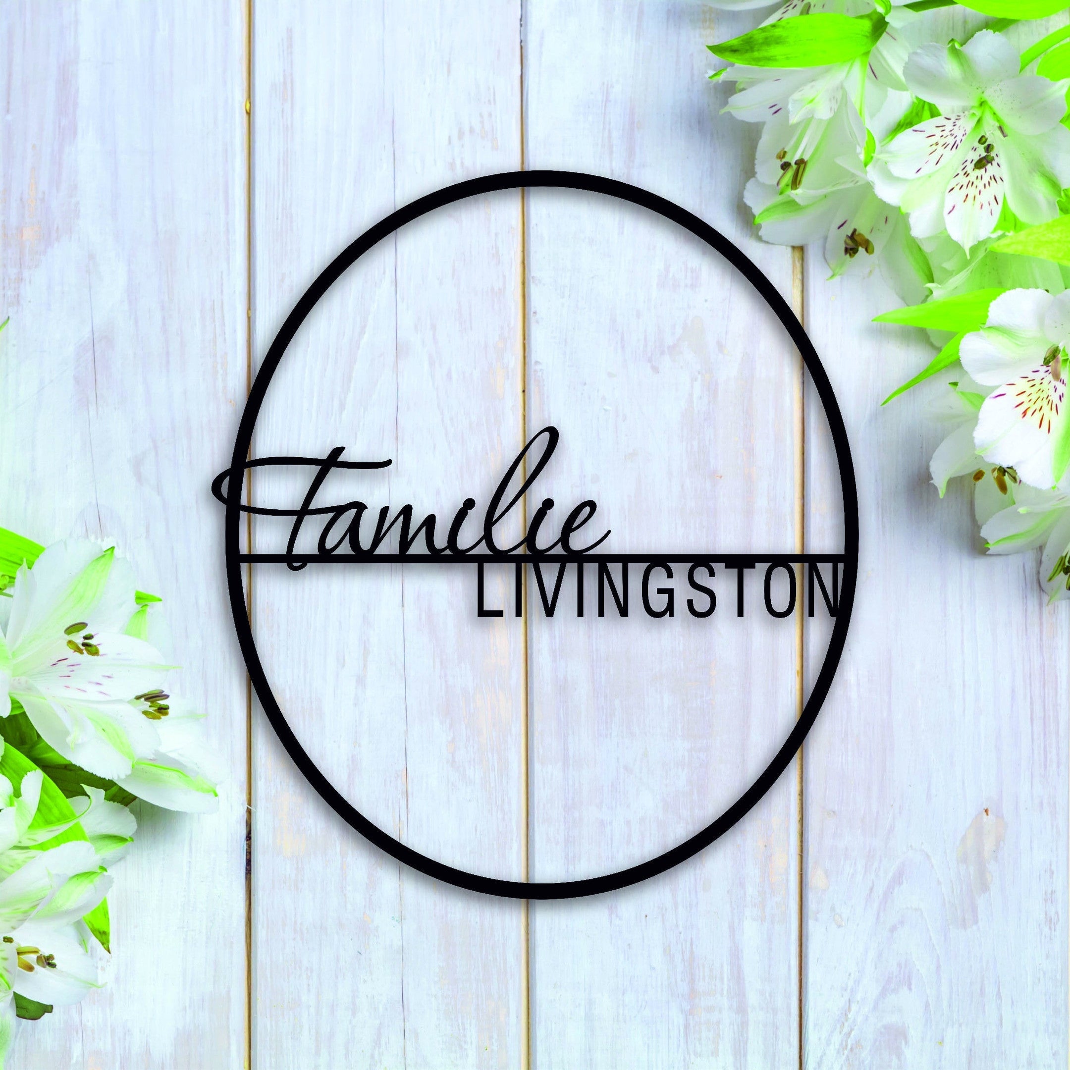 Aeticon PrintPrint Personalized Family Name Metal Sign, Metal Established Family Sign, Last Name Sign, Door Hanger, Housewarming Gift, Wedding Monogram Laser Cut Metal Signs Custom Gift Ideas