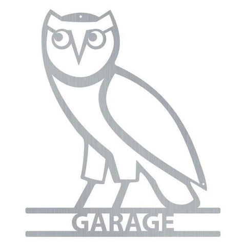 Owl Monogram Customized Metal Signs, Custom Metal Sign, Custom Signs, Metal Sign, Metal Laser Cut Metal Signs Custom Gift Ideas