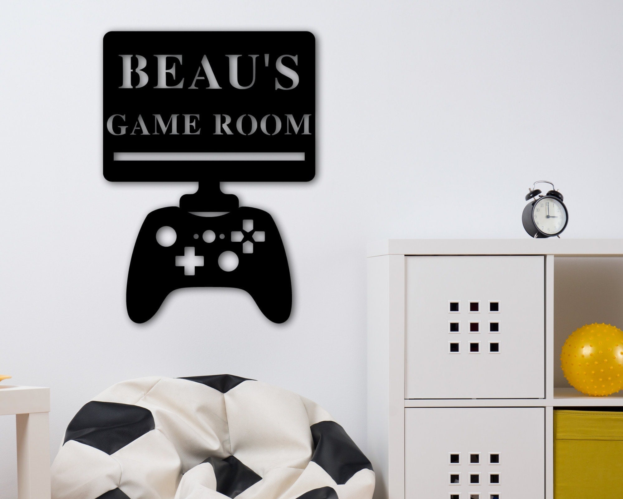 Aeticon PrintPrint Gaming Room Metal Sign, Custom Gaming Sign, Personalized Gamer Sign, Pc Gamer Sign, Gamer Gift, Boys Room Decor, Game Room Decor, Controller Laser Cut Metal Signs Custom Gift Ideas