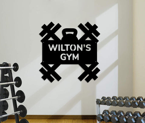 Aeticon PrintPrint Gym Sign Personalized Home Gym Sign Custom Metal Gym Sign Home Gym Sign Cross Fit Sign Outdoor Gym Sign Workout Room Wall Art Laser Cut Metal Signs Custom Gift Ideas